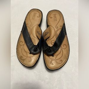 Born leather sandals
